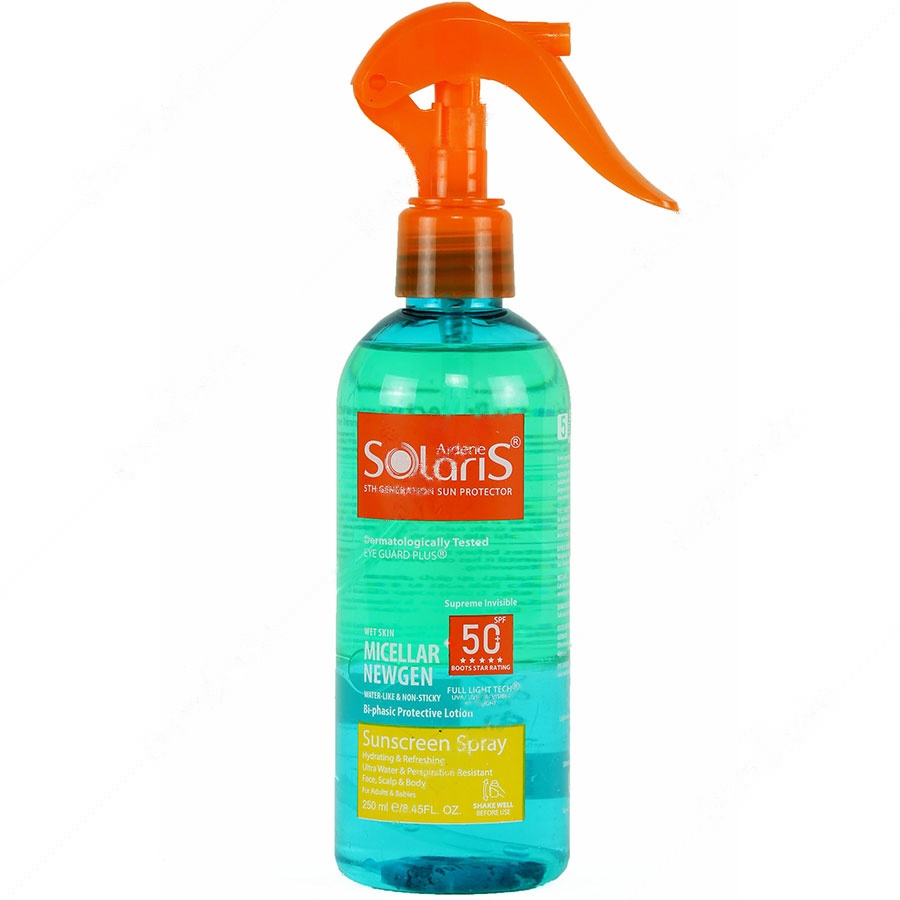 لوسیون دو فاز ضد آفتاب میسلار نیوژن SPF50 ضد آفتاب انواع پوست - لوسیون دو فاز ضد آفتاب میسلار نیوژن SPF50