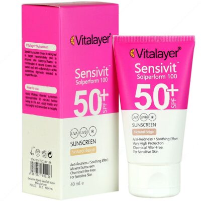 ضد آفتاب پوست حساس - کرم ضد آفتاب سنسی ویت SPF50