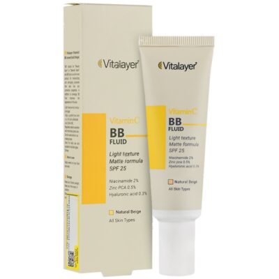 - بی بی فلوئید ویتامین سی SPF25 (بژ طبیعی)