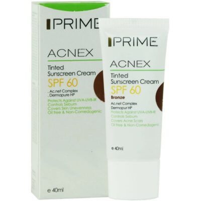 - کرم ضد آفتاب رنگی SPF60 (برنزه)