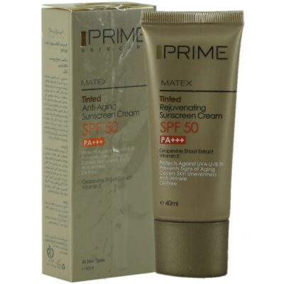 - کرم ضد آفتاب جوان کننده SPF50 (رنگی)