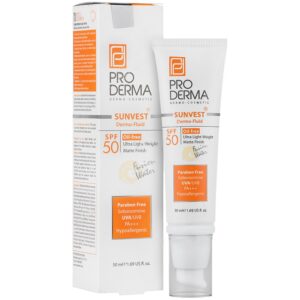ضد آفتاب پوست چرب - فلویید ضد آفتاب فاقد چربی SPF50 سان وست