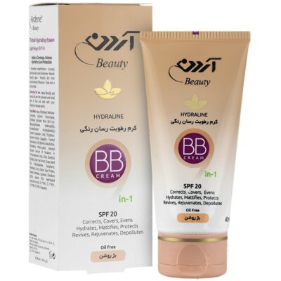 - کرم رطوبت رسان رنگی SPF20 (بژ روشن)