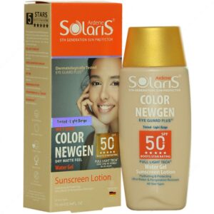 - لوسیون ضد آفتاب کالر نیوژن SPF50 (بژ روشن)