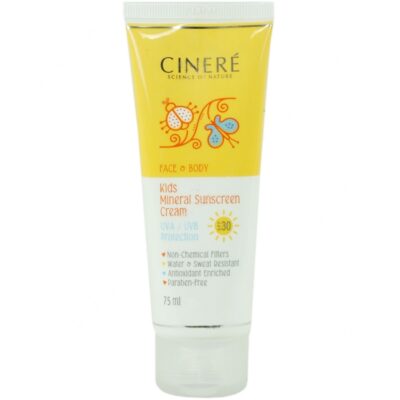 ضد آفتاب کودکان - کرم ضد آفتاب کودک سینره SPF30