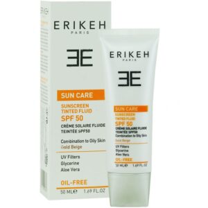 - فلوئید ضد آفتاب پوست مختلط و چرب (بژ طلایی)