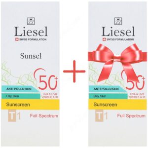 - ضد آفتاب سانسل +SPF50 (بژ روشن T1)