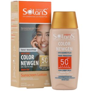 - لوسیون ضد آفتاب کالر نیوژن SPF50 (بژ طبیعی)