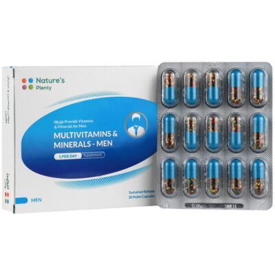 - مولتی ویتامین و مینرال آقایان (30 عددی)