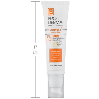 فلویید ضد آفتاب فاقد چربی SPF50 سان وست - Image 4